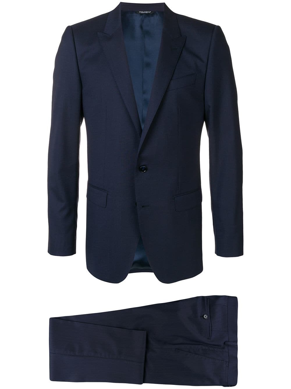 Shop Dolce & Gabbana Suit In Blue