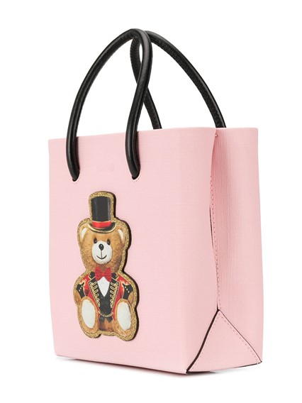 fluffy bear tote bag