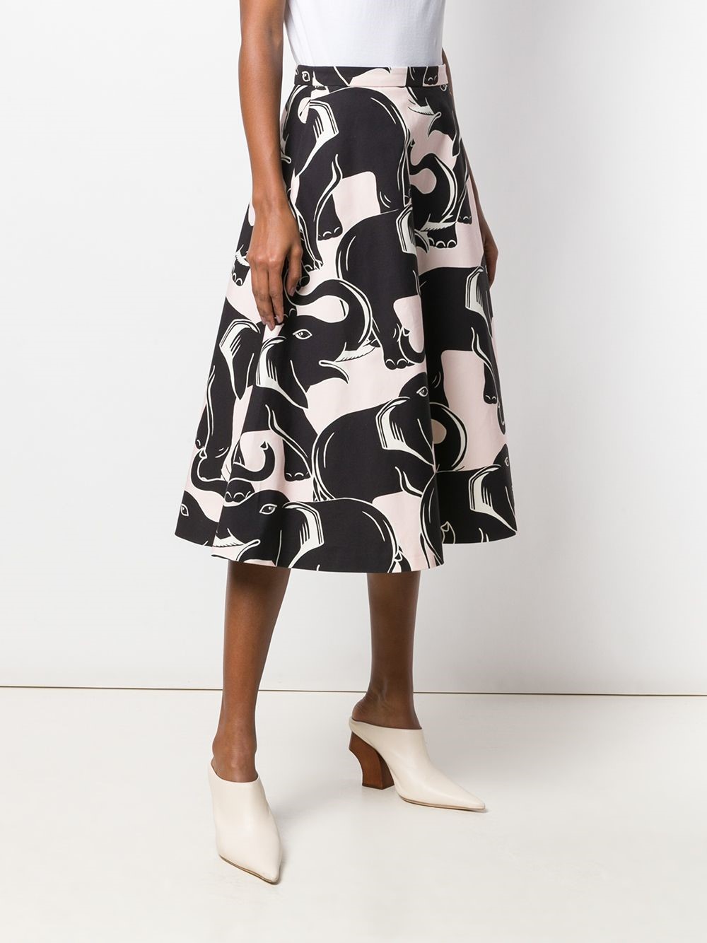 lanvin ELEPHANT PRINT SKIRT available on montiboutique.com - 26937