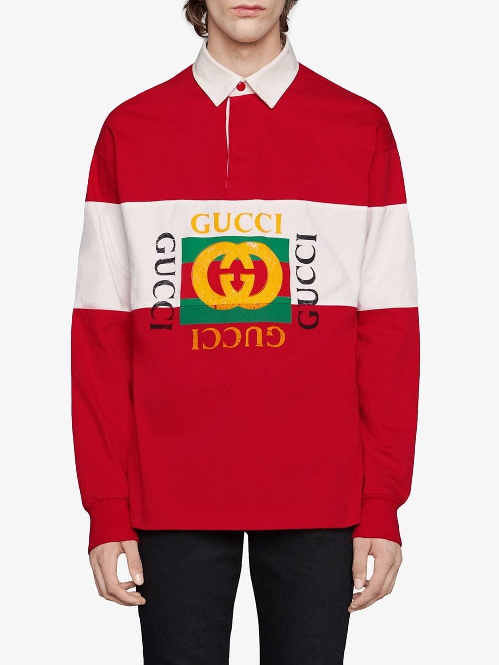 gucci LONG SLEEVE POLO available montiboutique.com - 26969