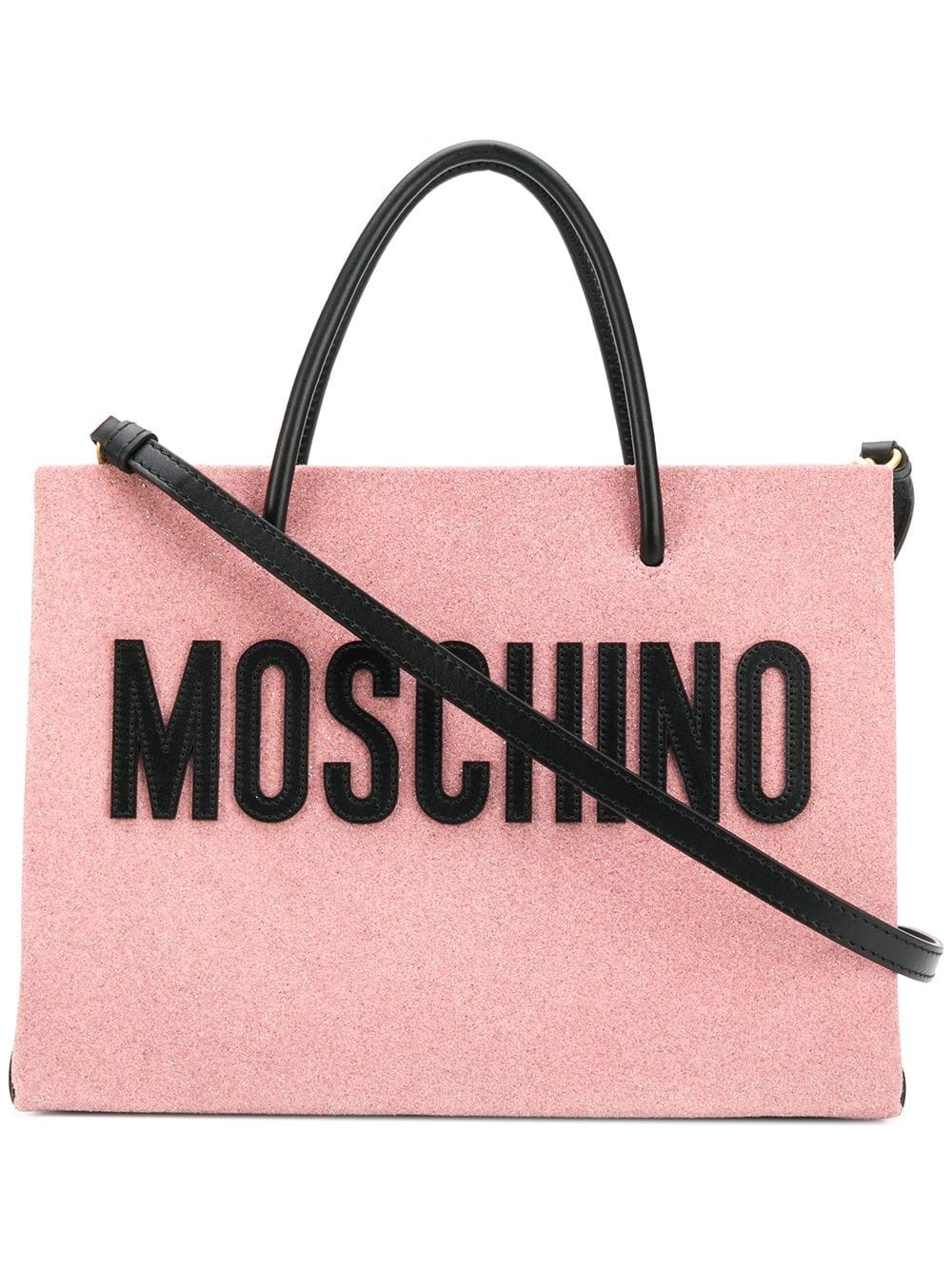moschino logo bag