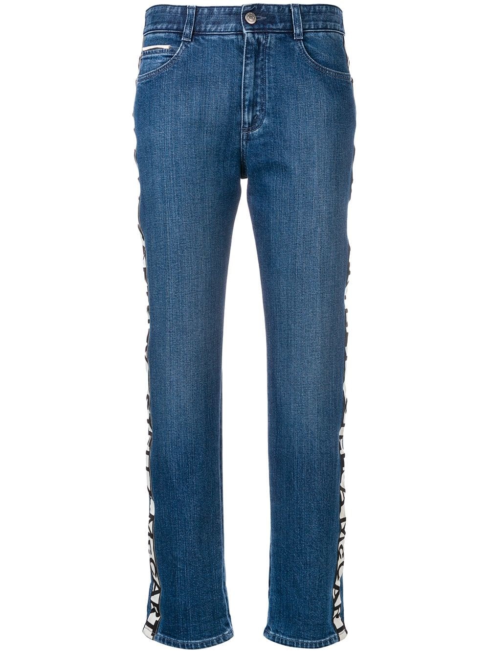 stella mccartney SIDE LOGO JEANS available on montiboutique.com - 27077