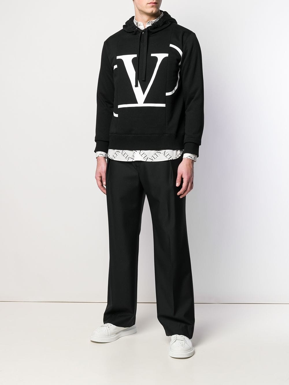 valentino LOGO HOODIE SWEATER available on montiboutique.com - 27192