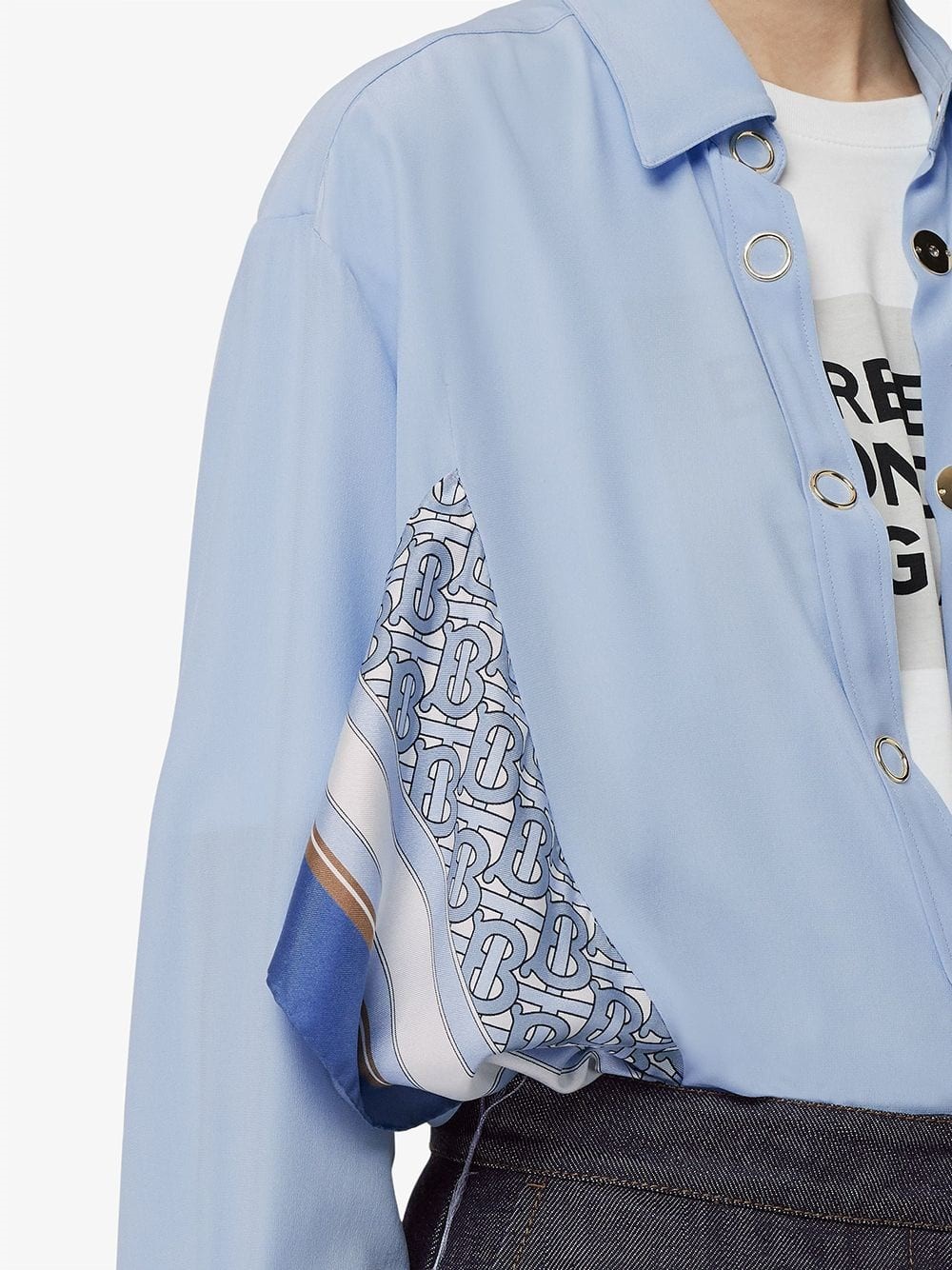 Burberry silk blouse Clearance