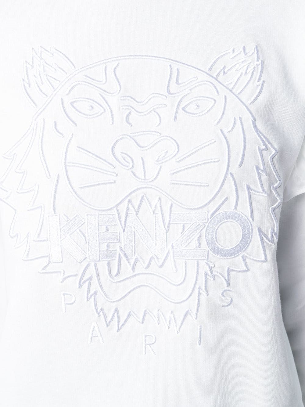 kenzo tiger sweatshirt white