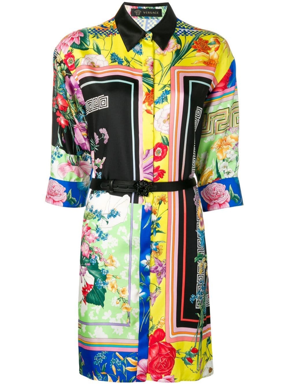 versace PRINTED CHEMISIER DRESS available on montiboutique.com - 27652