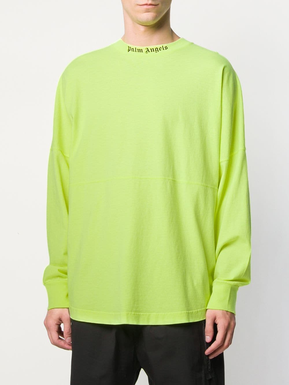 Palm angels green long sleeve Outlet