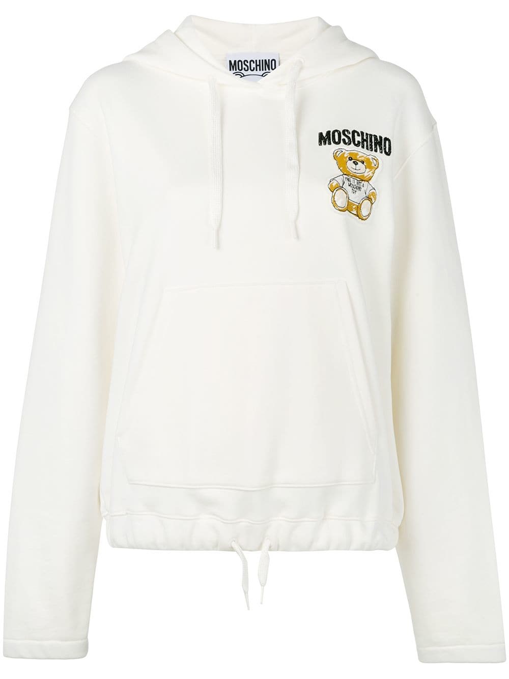 moschino teddy bear hoodie