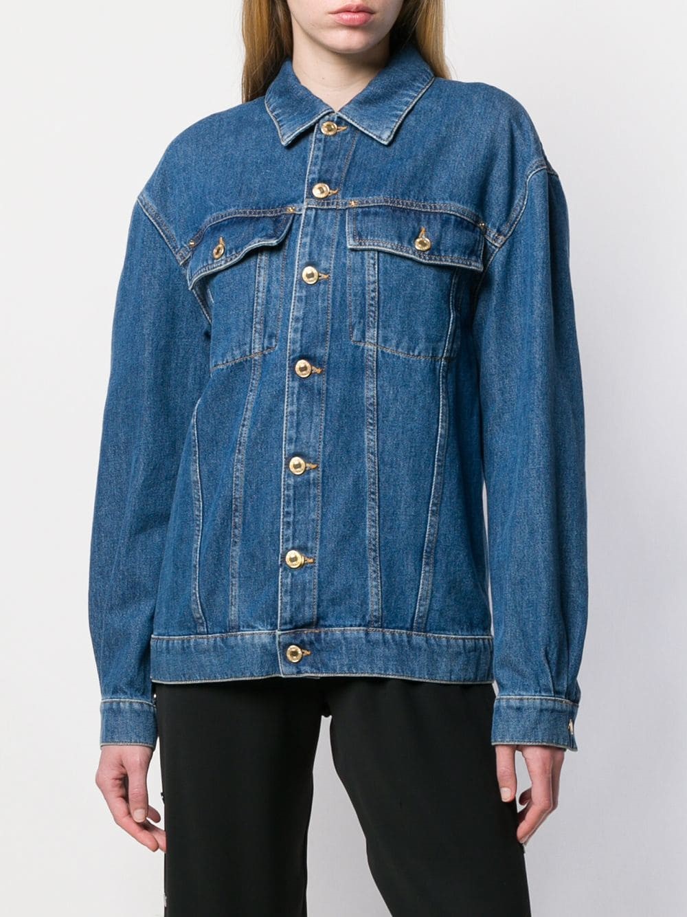 moschino TEDDY BEAR DENIM JACKET available on montiboutique.com 