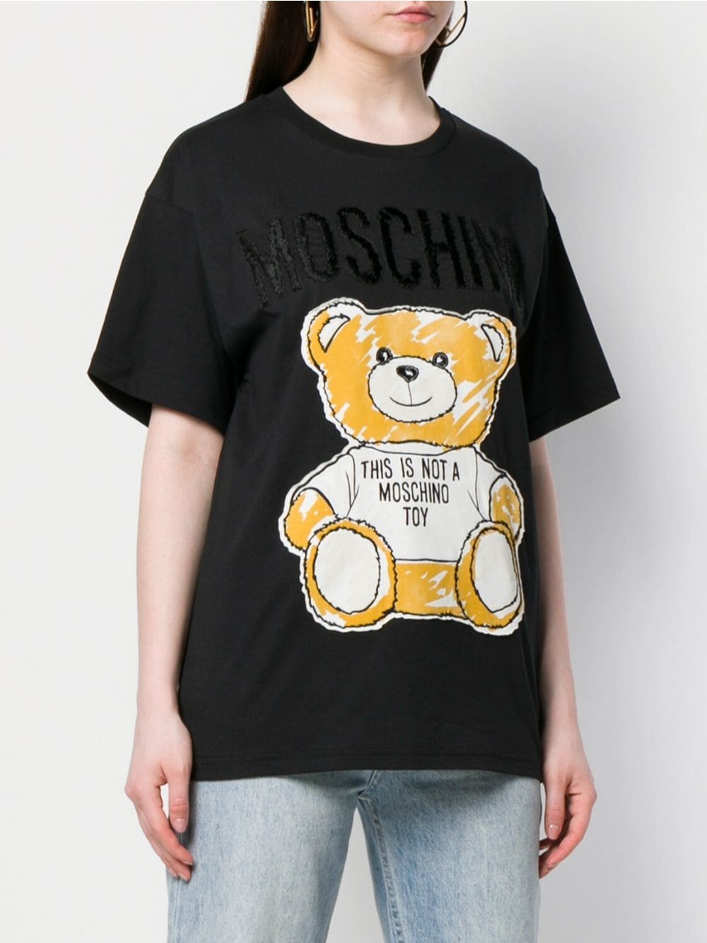 moschino toy bear t shirt