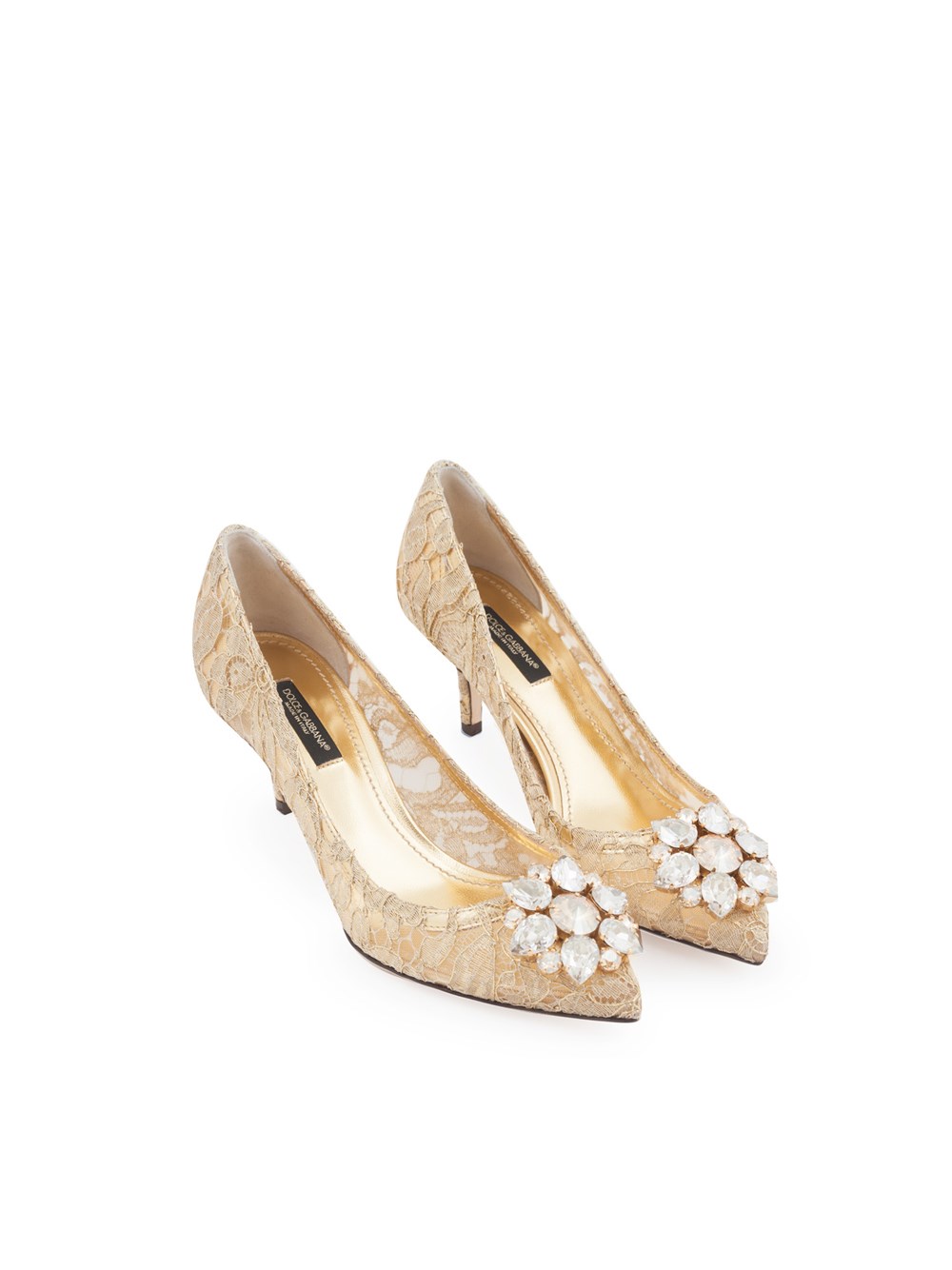TAORMINA LACE PUMPS