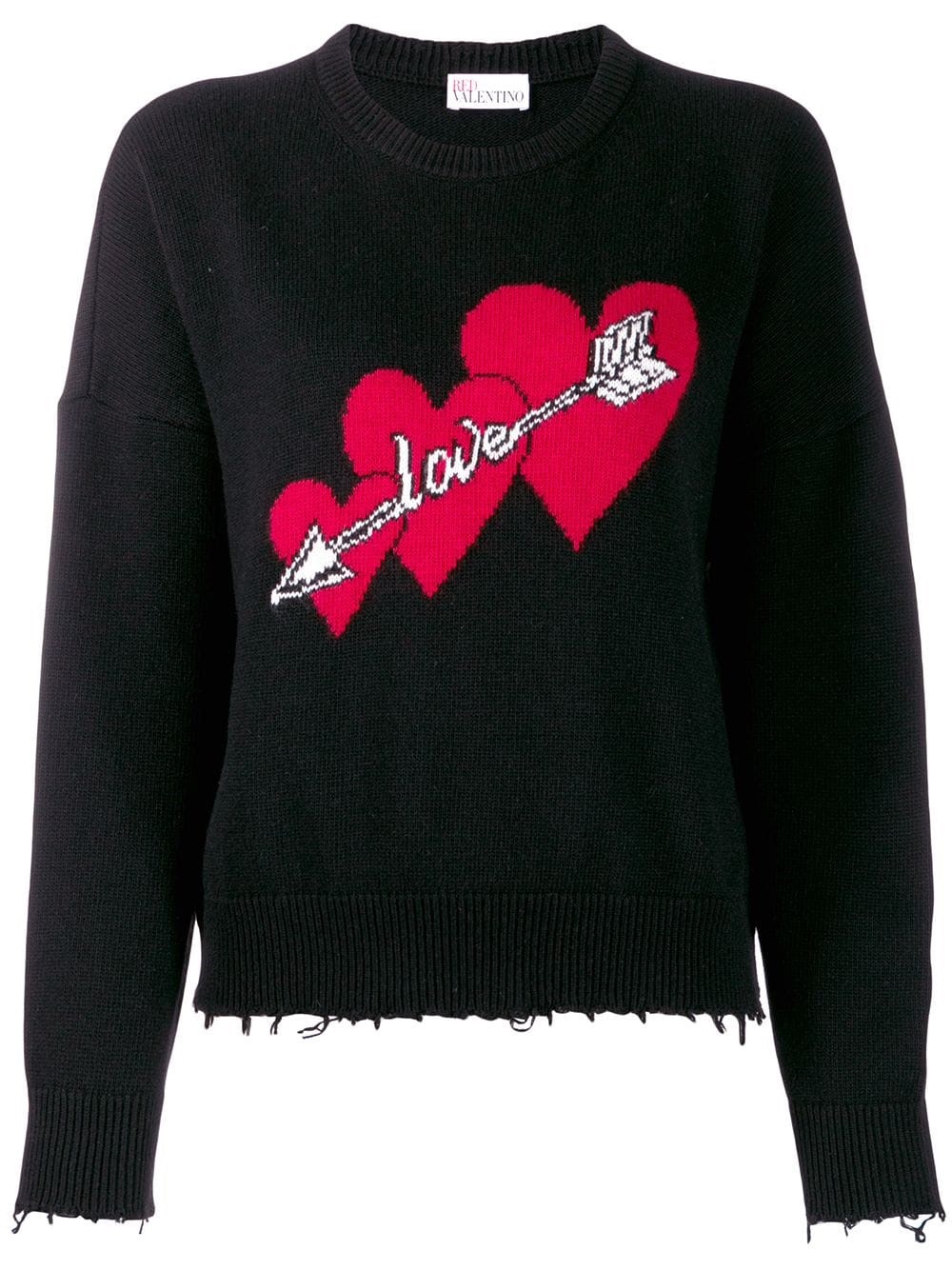 red valentino HEARTS PULLOVER available on montiboutique.com - 28845