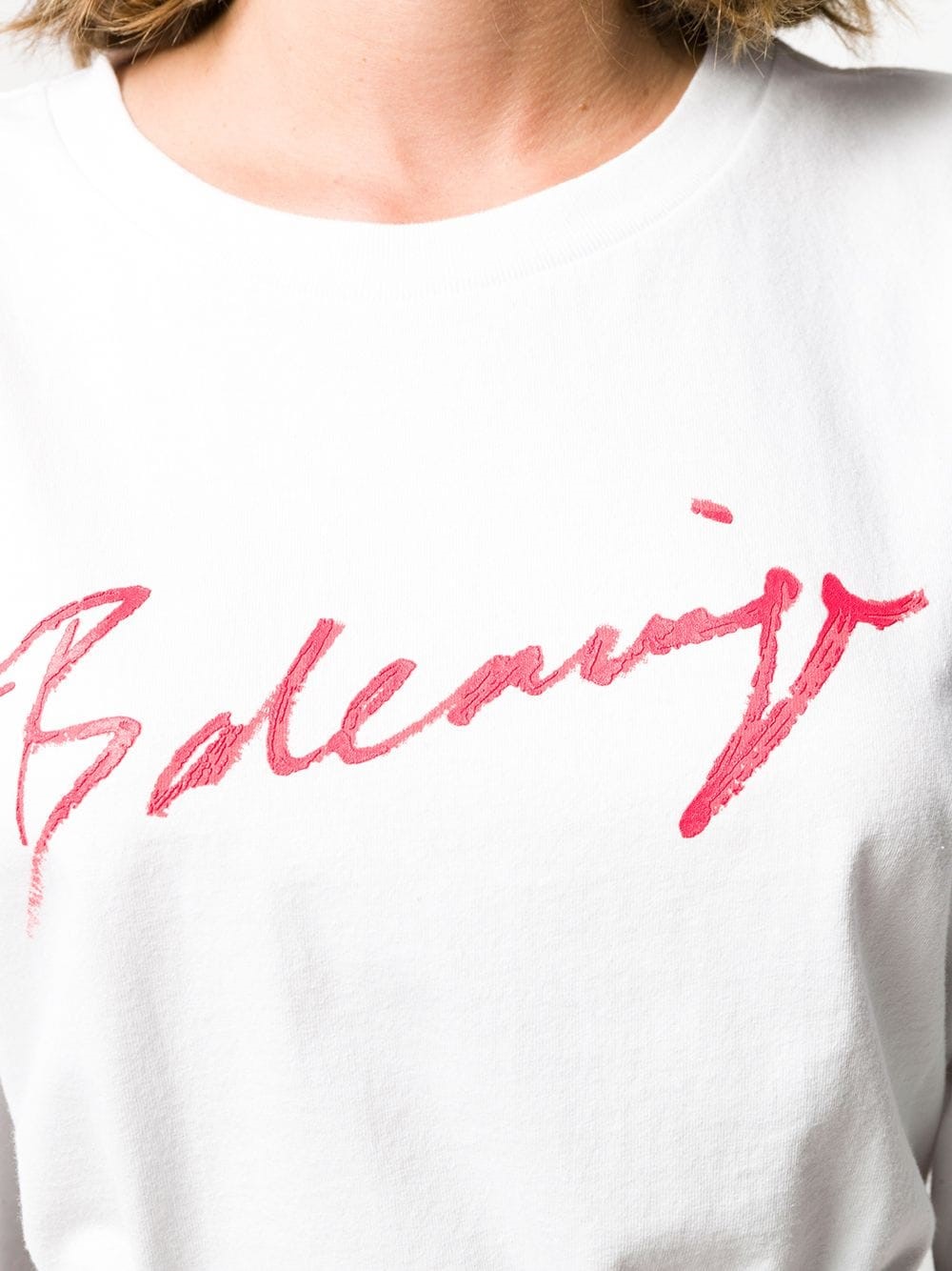 balenciaga lipstick t shirt