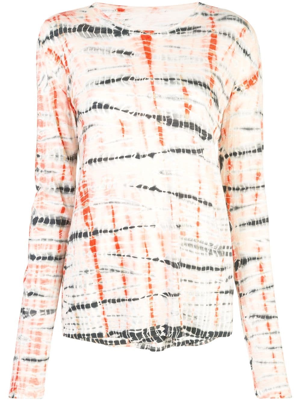 proenza schouler PRINTED LONG SLEEVE T-SHIRT available on montiboutique ...