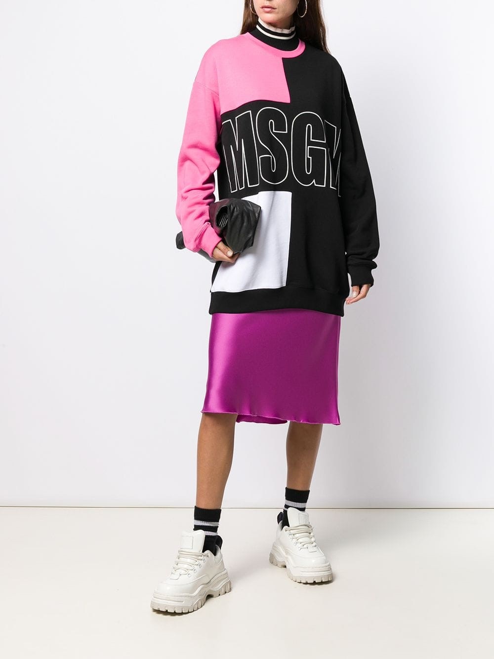 msgm LOGO PRINT SWEATER available on montiboutique.com - 29857