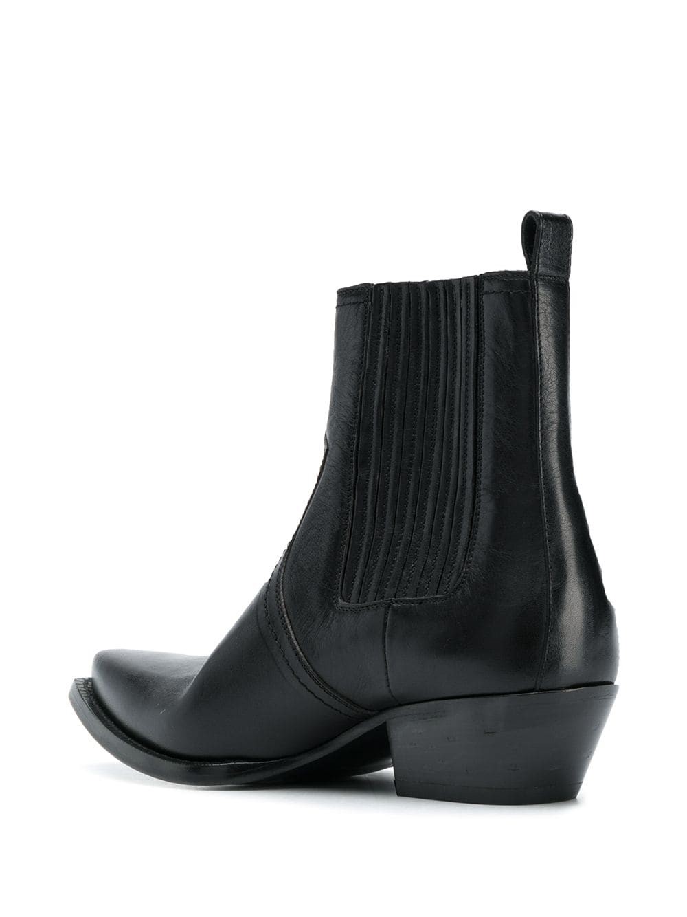 black saint laurent boots