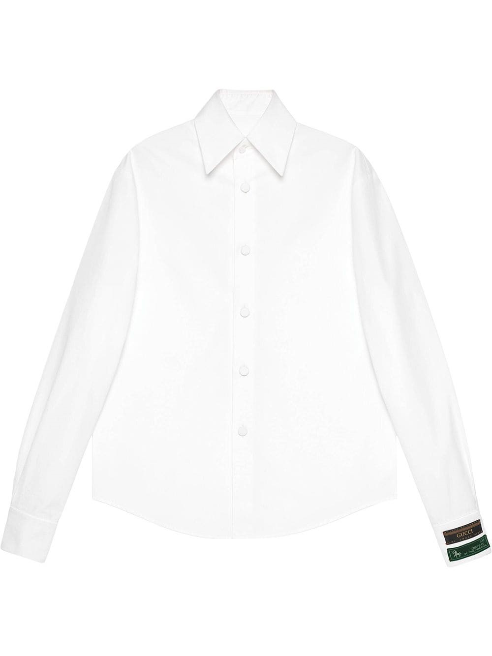 Gucci Camicia con Ricamo Fiori uomo - Glamood Outlet