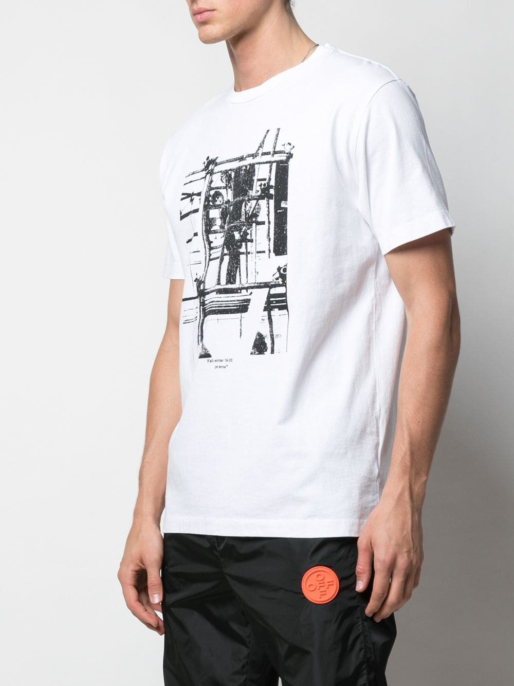 off-white SCAFFOLDING T-SHIRT available on montiboutique.com - 30641