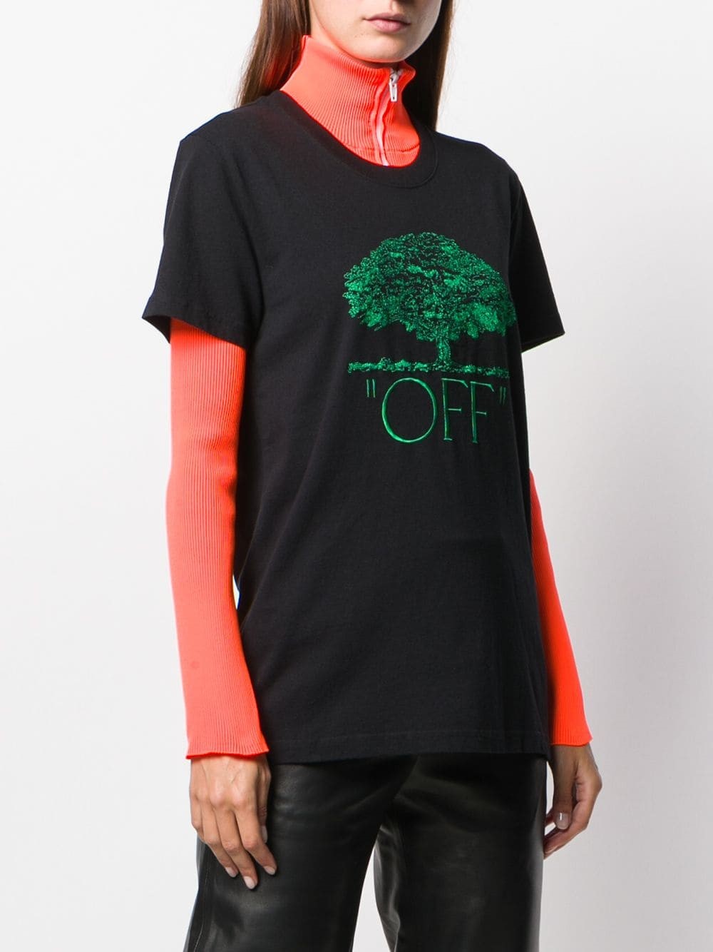 off-white OFF TREE T-SHIRT available on montiboutique.com - 31129
