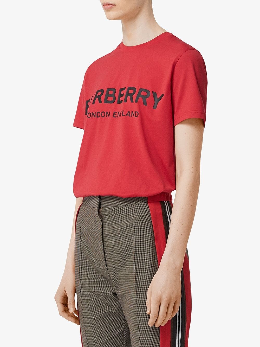 burberry red tshirt