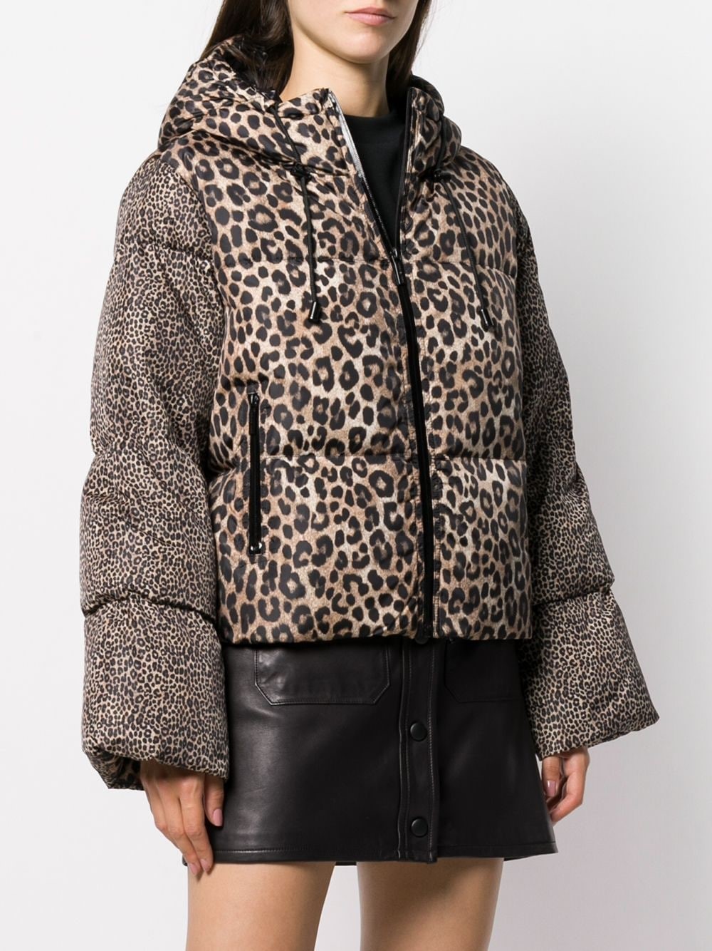 michael kors mk ANIMAL PRINT PADDED JACKET available on  -  31326