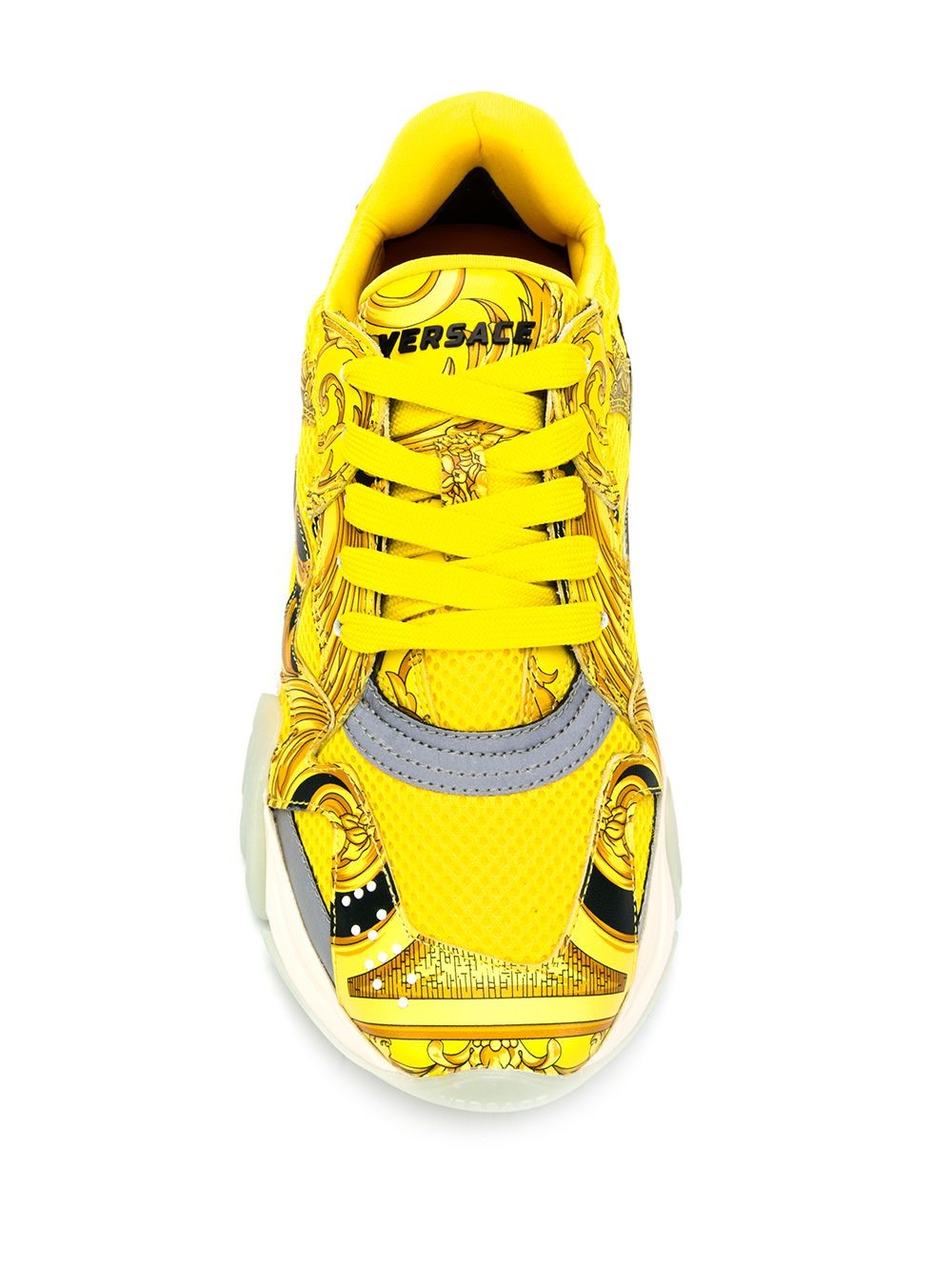 versace sneakers yellow