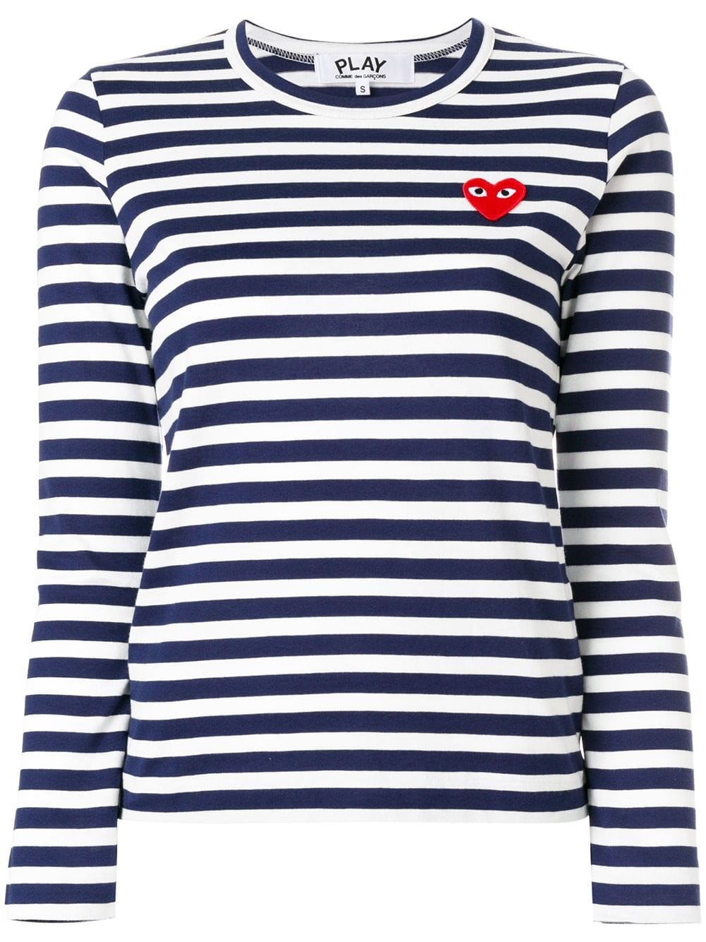 play comme des garcons striped shirt