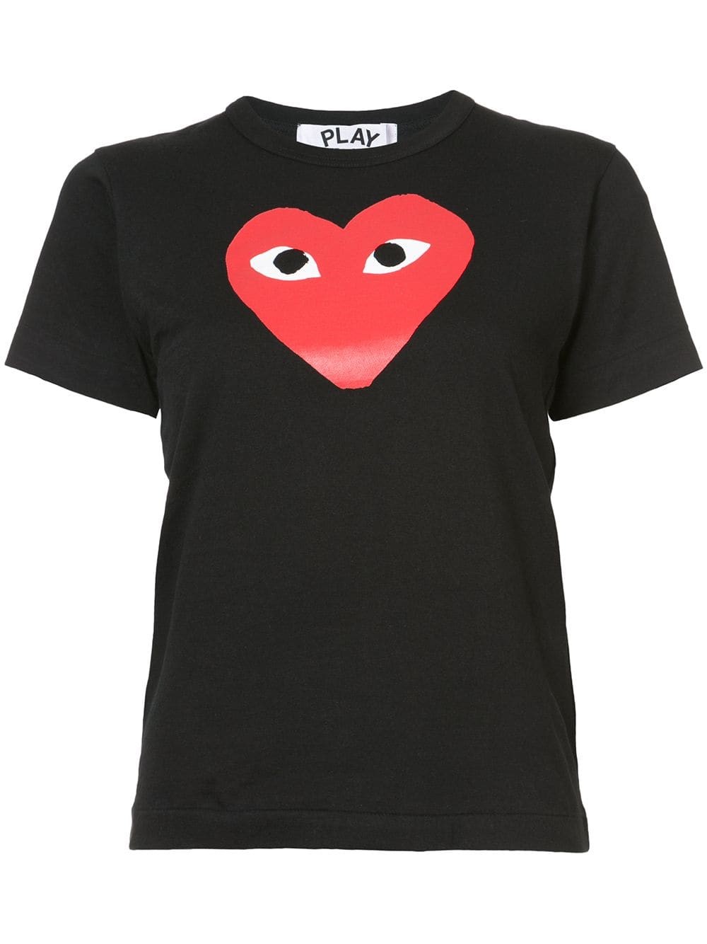 comme des garcons heart t shirt