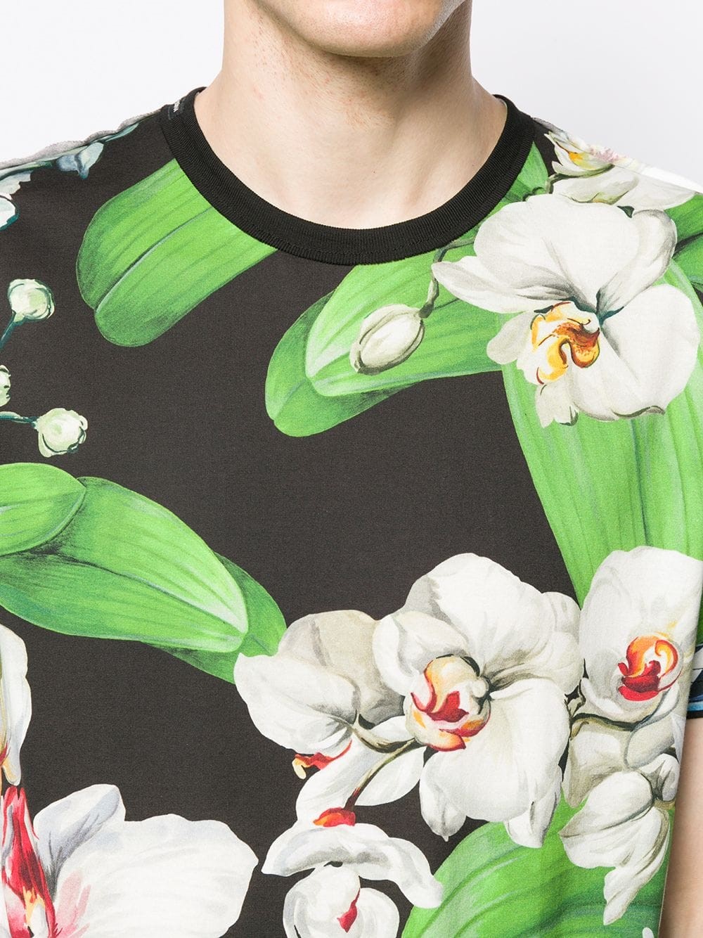 dolce and gabbana flower shirt
