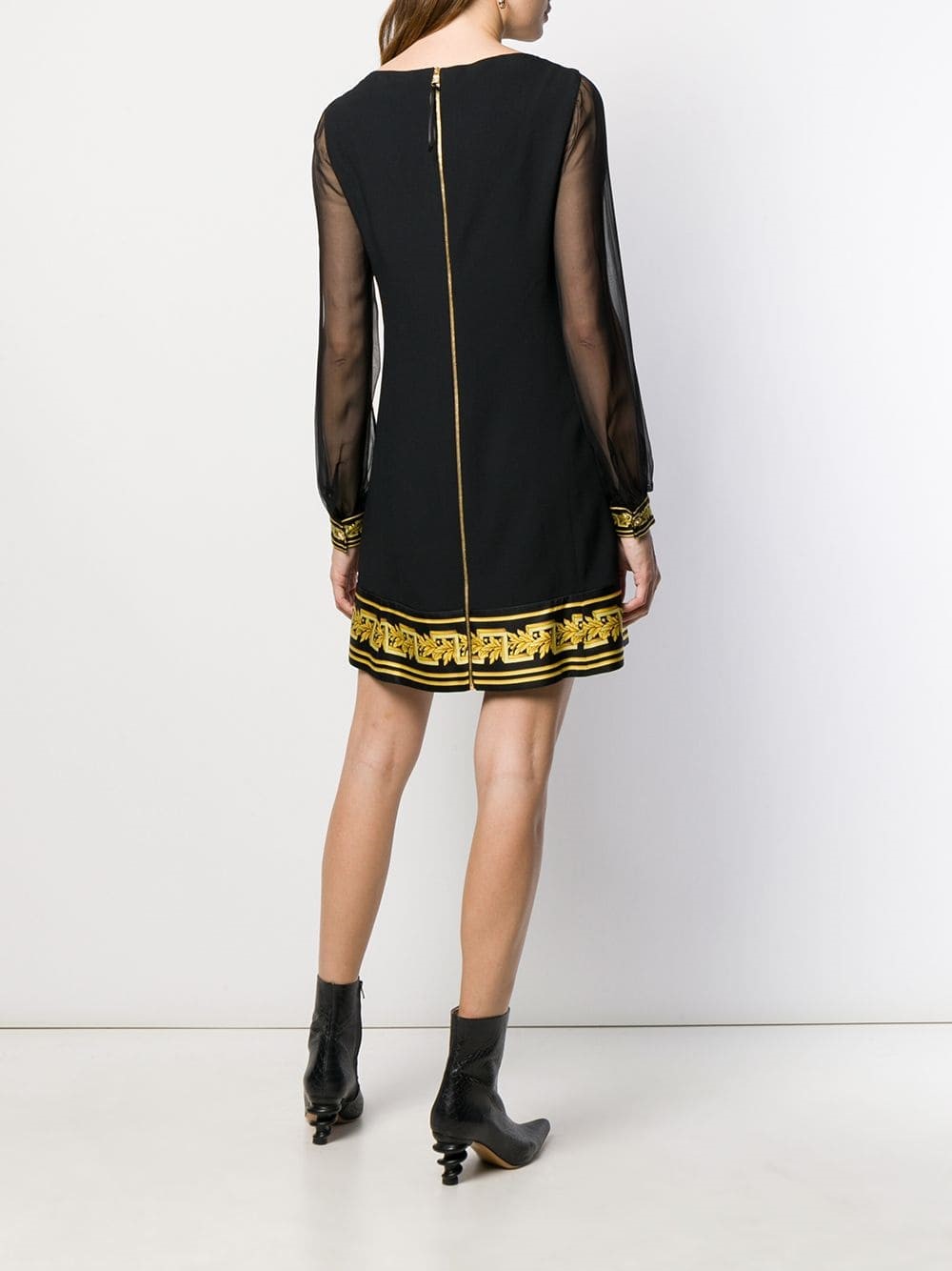 versace abito donna tessuto dress