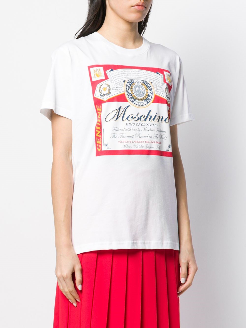 moschino BEER T-SHIRT available on montiboutique.com - 31724