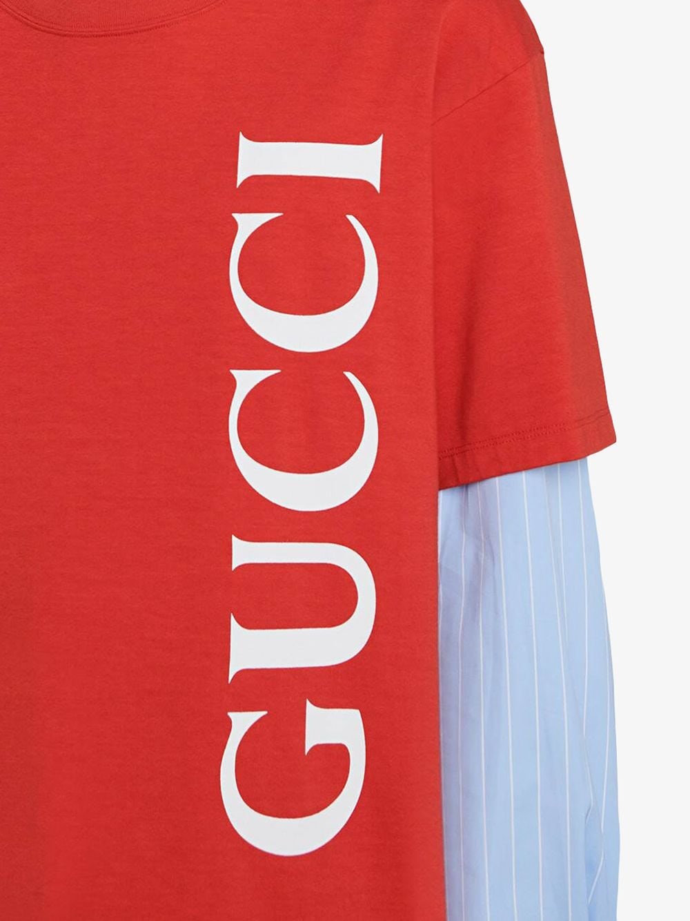 maroon gucci shirt