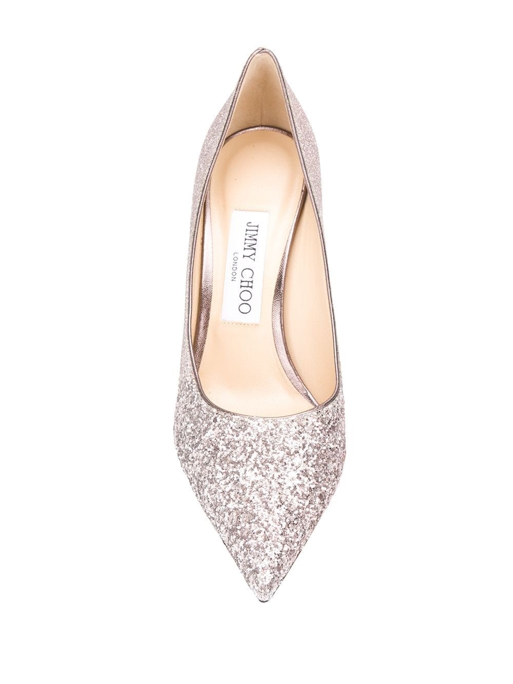 decollete brillantini