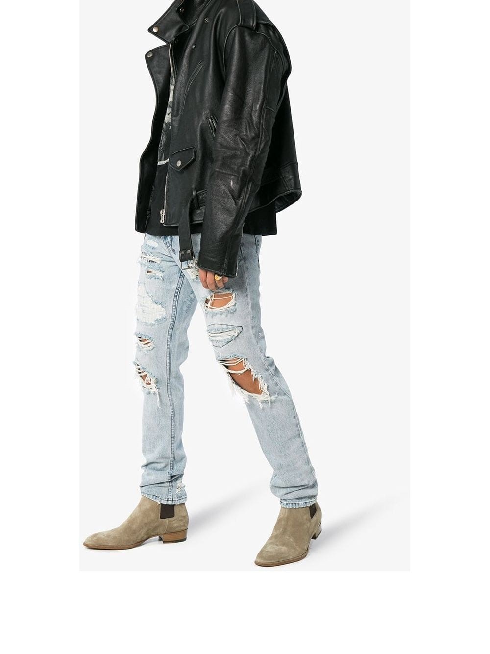 saint laurent ankle boots