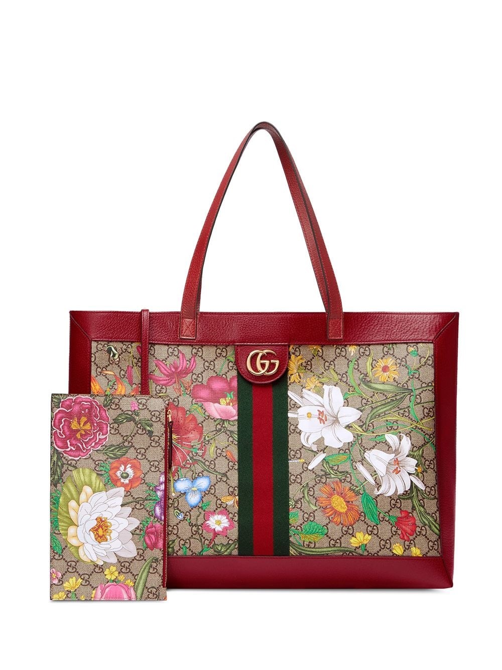 floral print tote bag