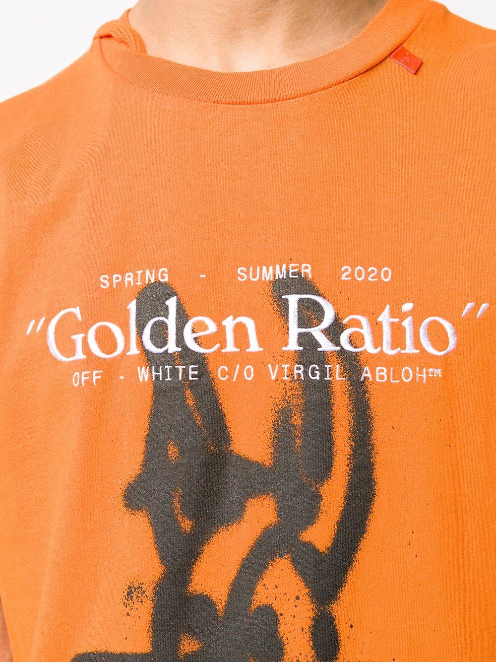 off white cartoon t shirt