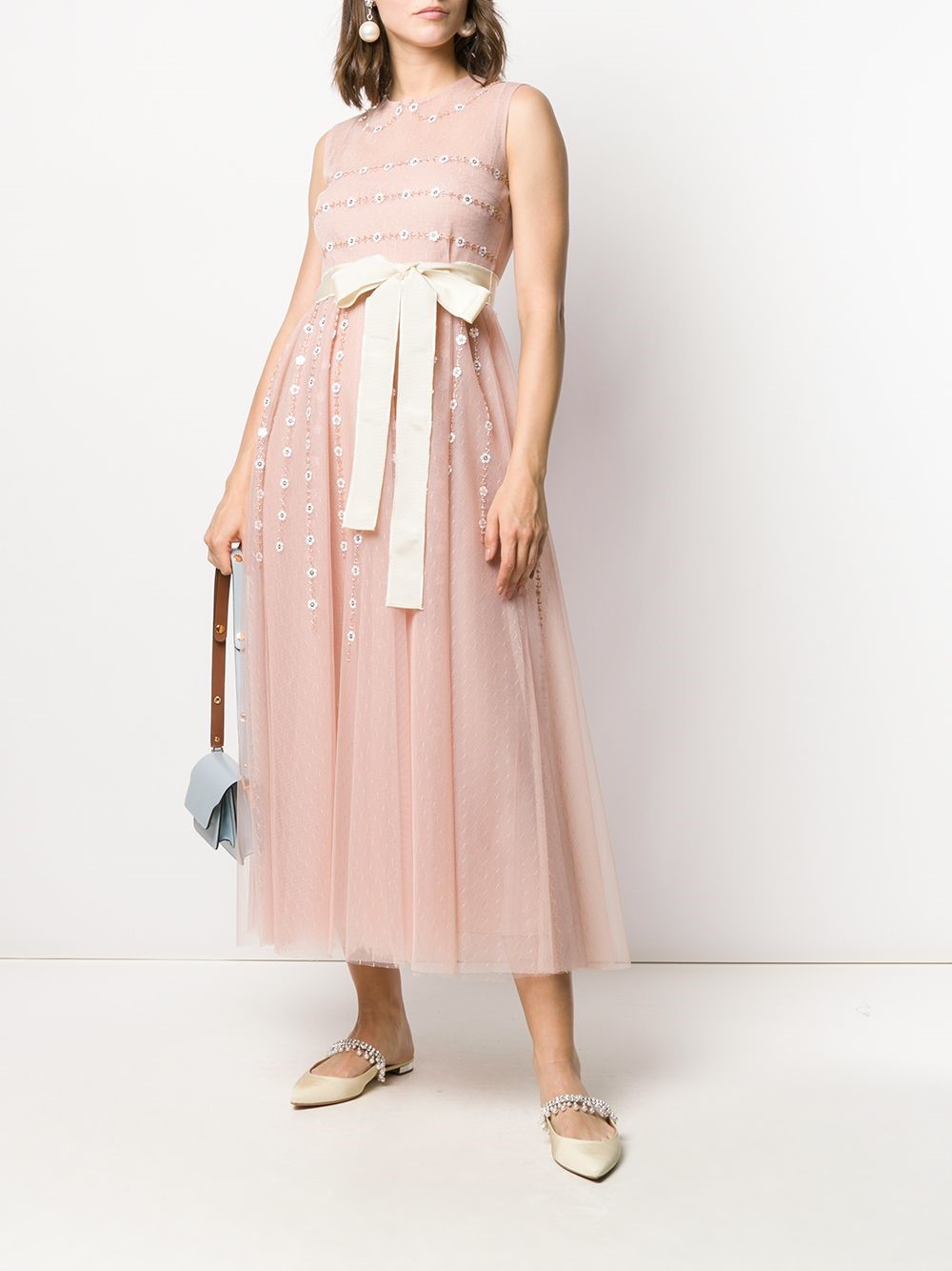 red valentino tulle dress