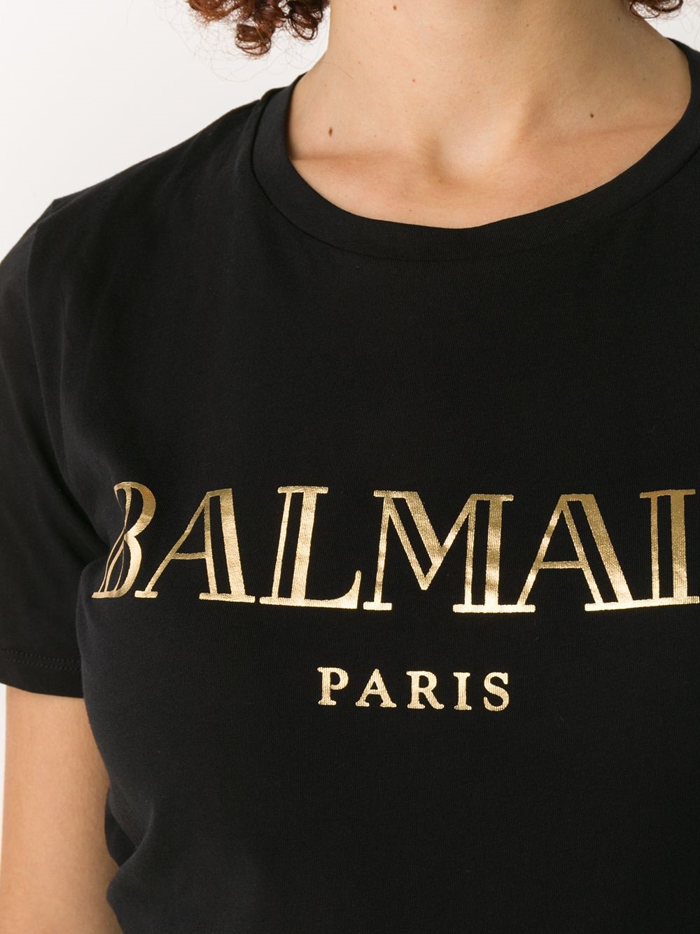 balmain logo t shirt