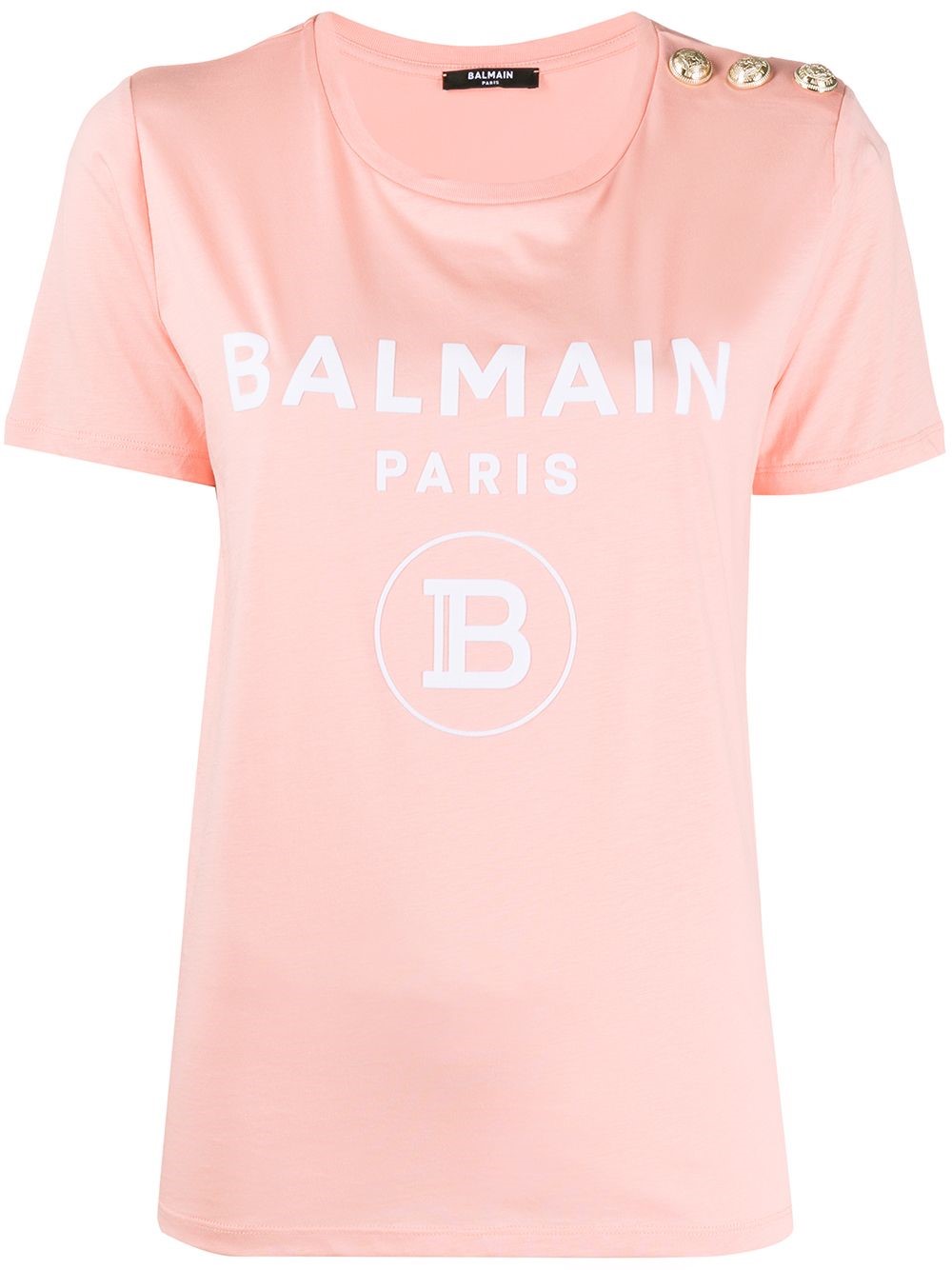 Balmain Logo T Shirt Deals, 55% OFF | lagence.tv