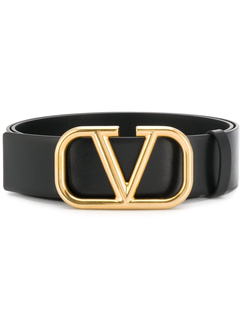 Shop Valentino Cintura Fibbia In Black