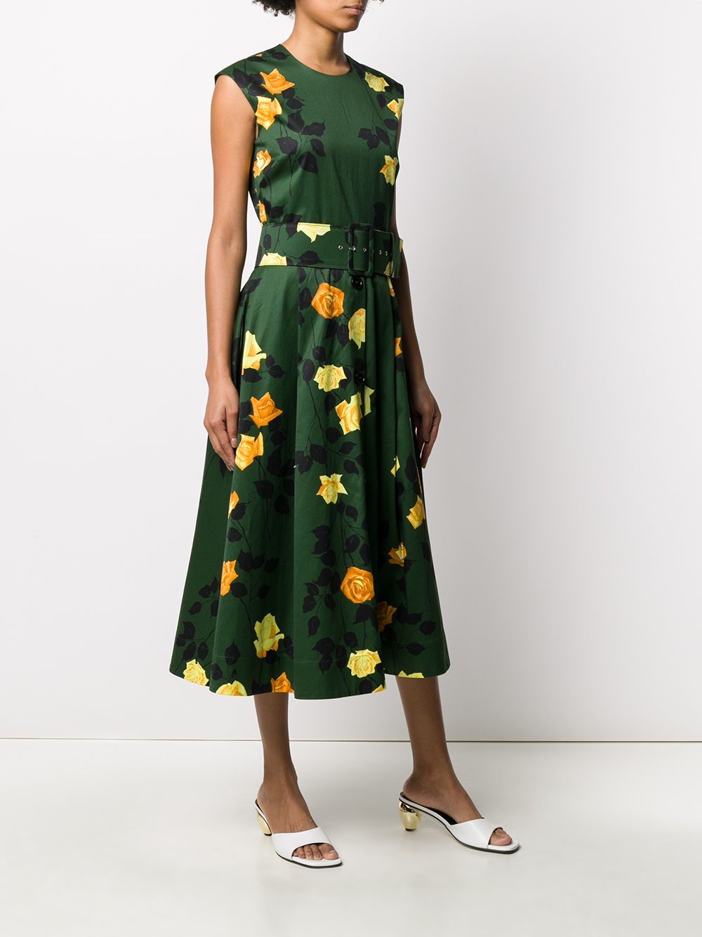 msgm FLORAL PRINT DRESS available on ...