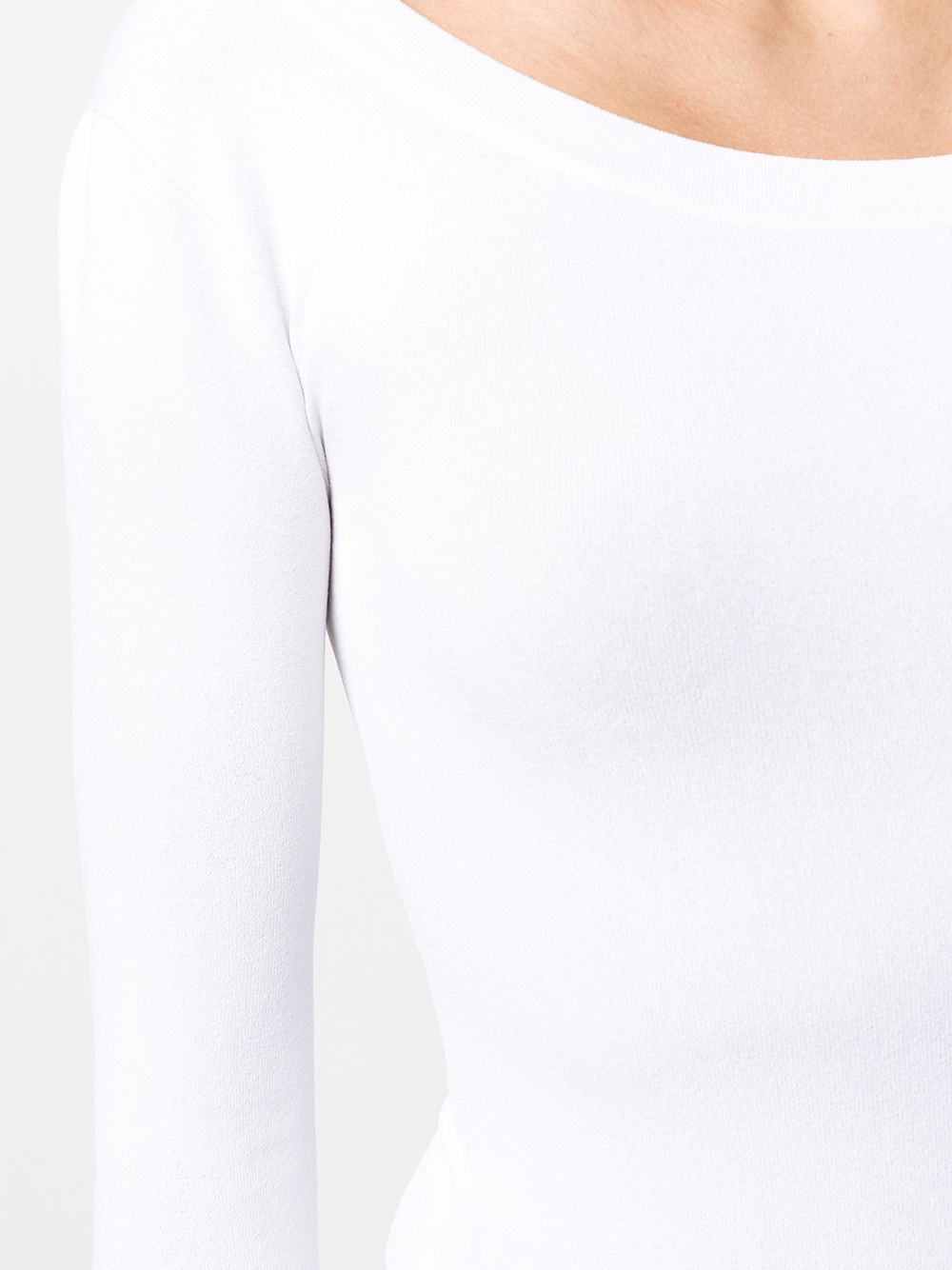 maglia scollo bardot