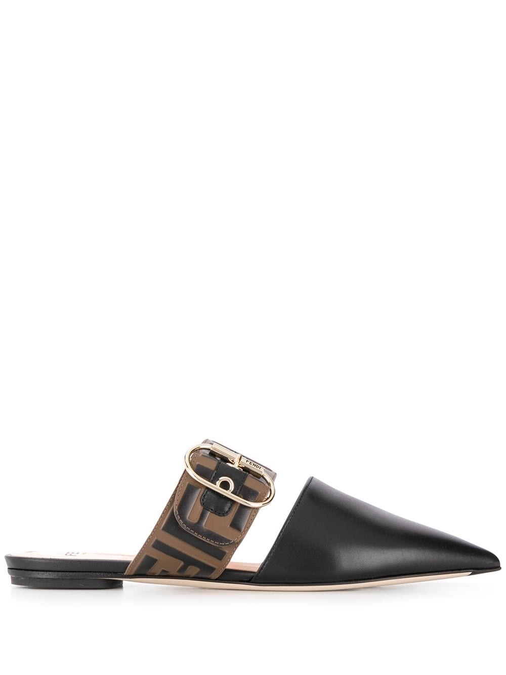 fendi logo mules