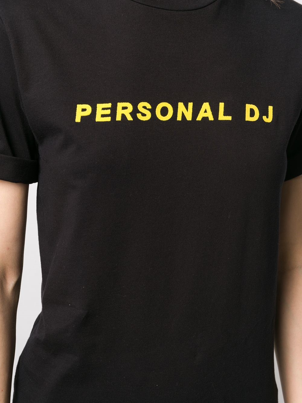 Kirin Baumwolle T-shirt personal Dj in Schwarz Damen Bekleidung Oberteile T-Shirts 