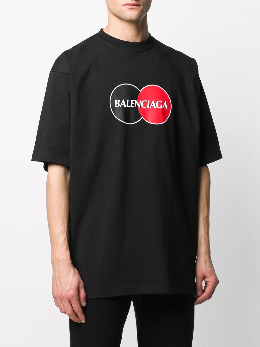 Balenciaga fitted smile vintage TShirt  Tteastore  Tteastore Off White