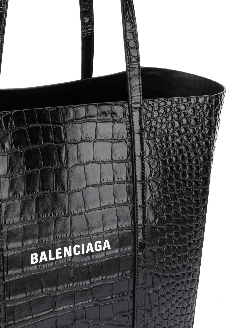 balenciaga logo tote