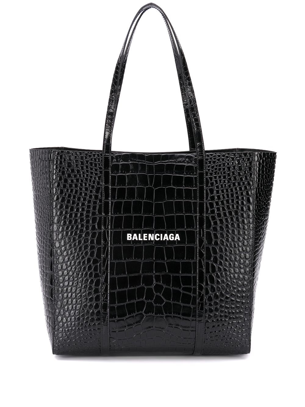 balenciaga logo tote