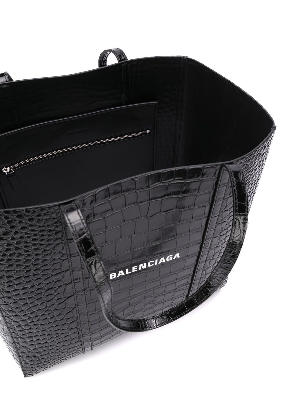 balenciaga logo tote