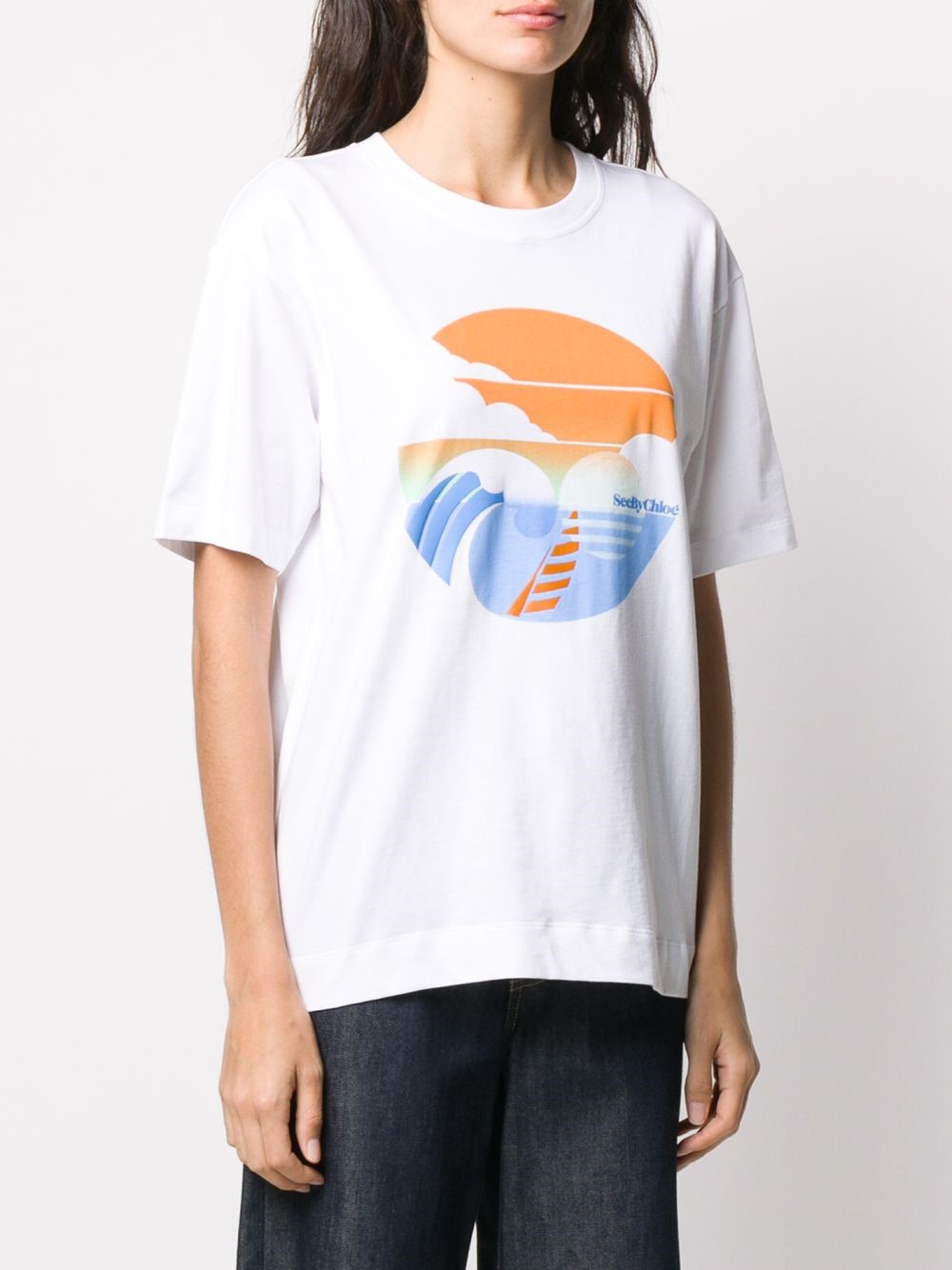 see by chloe` PRINTED T-SHIRT available on montiboutique.com - 33670
