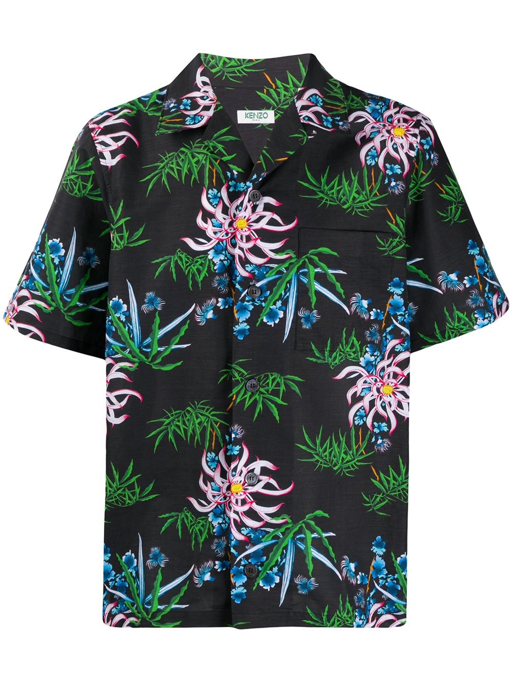 kenzo FLORAL PRINT SHIRT available on 